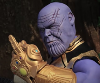Robot Chicken Thanos Snap